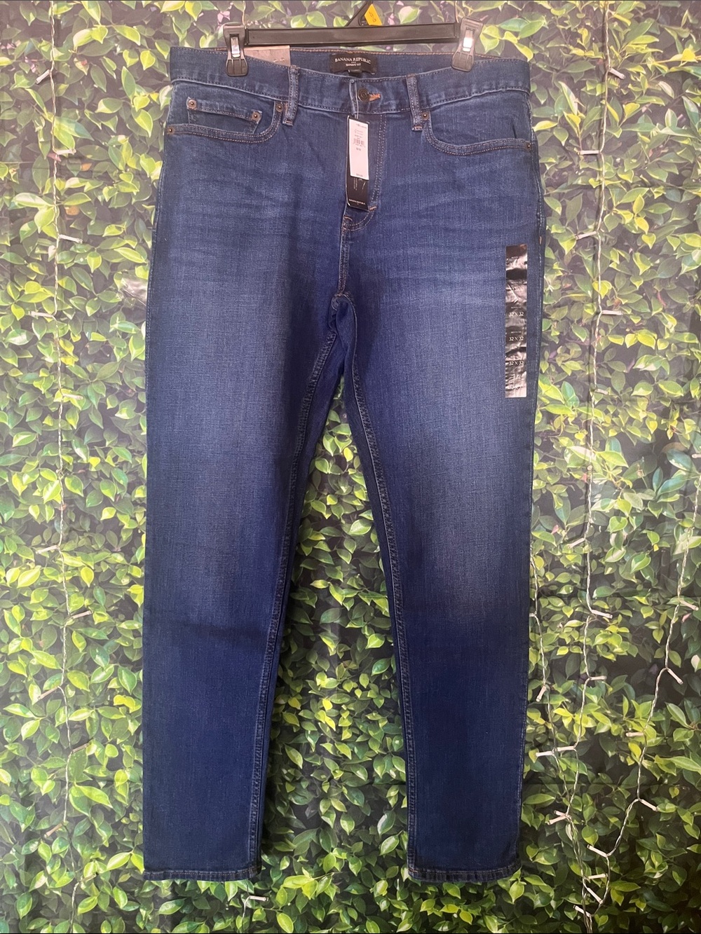 Banana Republic Dark Blue Straight Leg Jeans